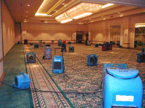 commercial water damage restoration